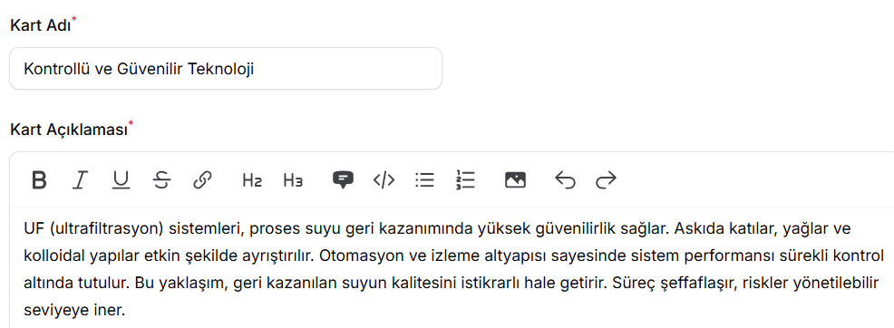 Kontrollü ve Güvenilir Teknoloji